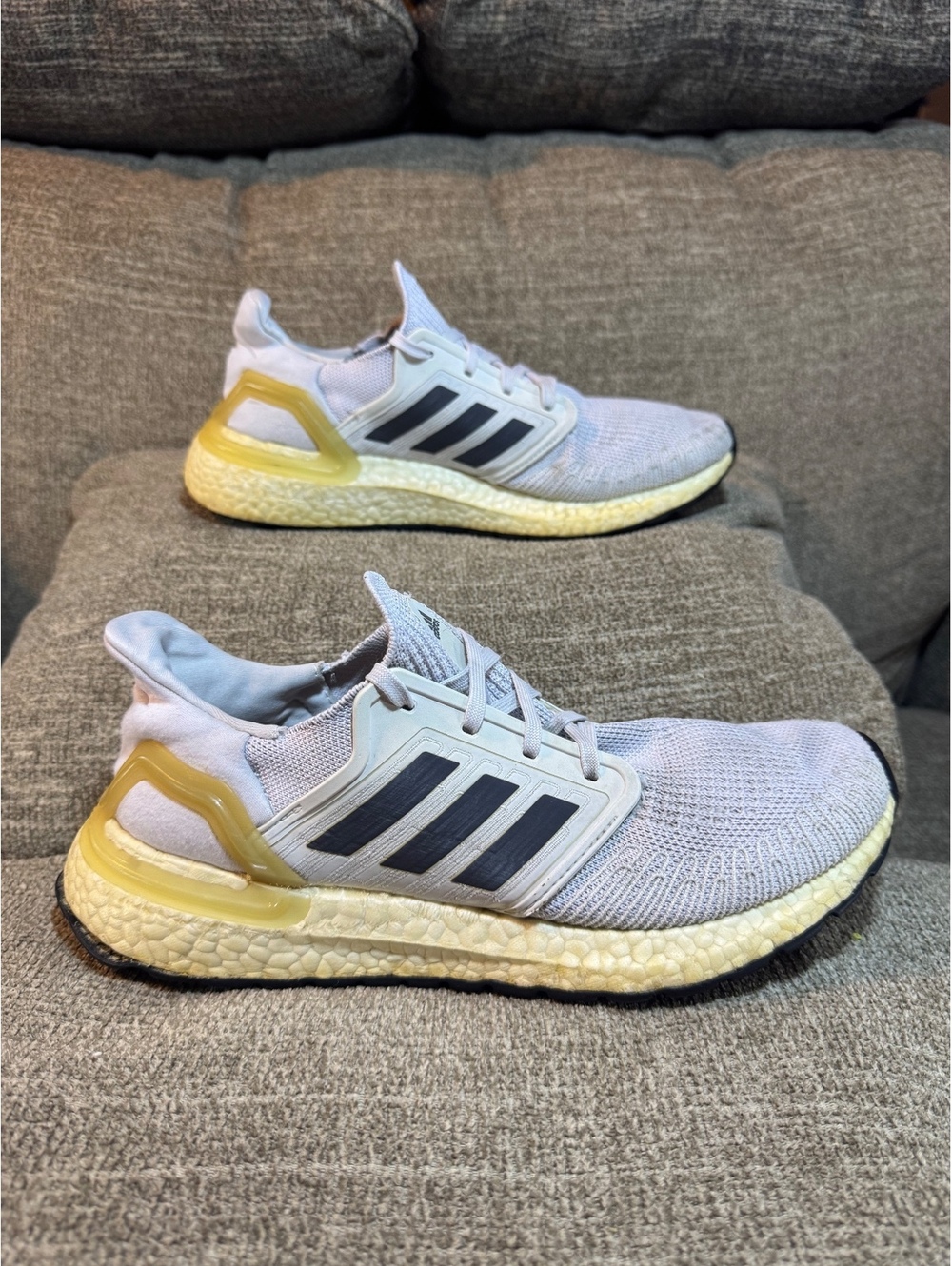 Adidas Ultraboost 20 "Dash Grey" Men's Size 9.5 (EG0694)